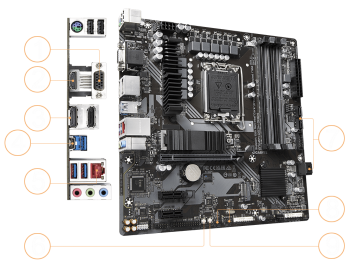 Mainboard Gigabyte B760M DS3H DDR4