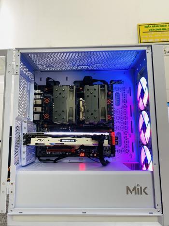 PC GIẢ LẬP  X99 DUAL/ 2699V3/ NVME 1TB/ 700W/ GTX 1080 