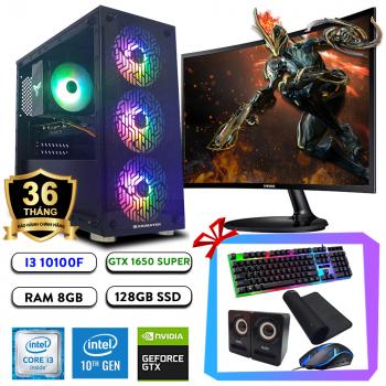 Full bộ PC Gaming Warframe - I3 10105F/ H410M/ 8GB/ GTX 1650 Super/ 24inch