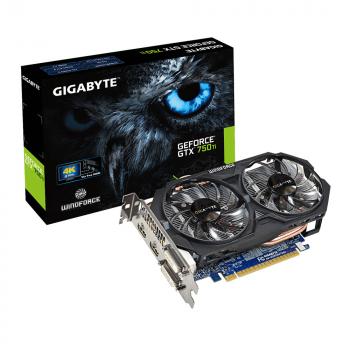 Card VGA Gigabyte GTX 750Ti 2G GDDR5 ( Đã qua sử dụng )