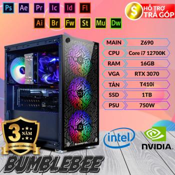 Máy Tính Đồ Họa Bumblebee - i7 12700K/ 16GB/ RTX 3070