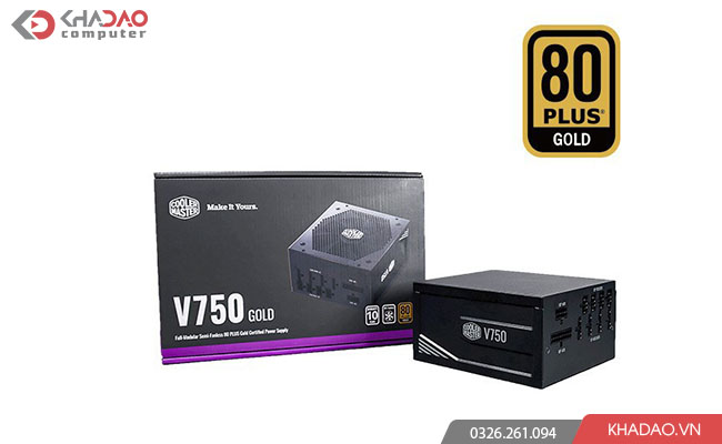 NGUỒN COOLER MASTER V750 750W 80 PLUS GOLD