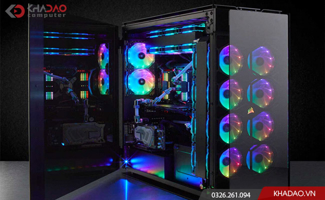 PC đèn LED RGB