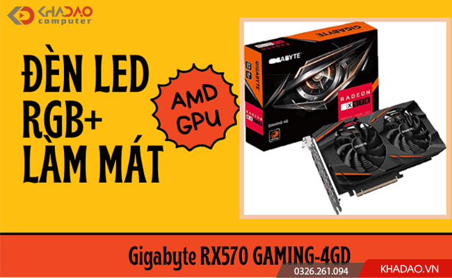 Gigabyte RX570 GAMING-4GD
